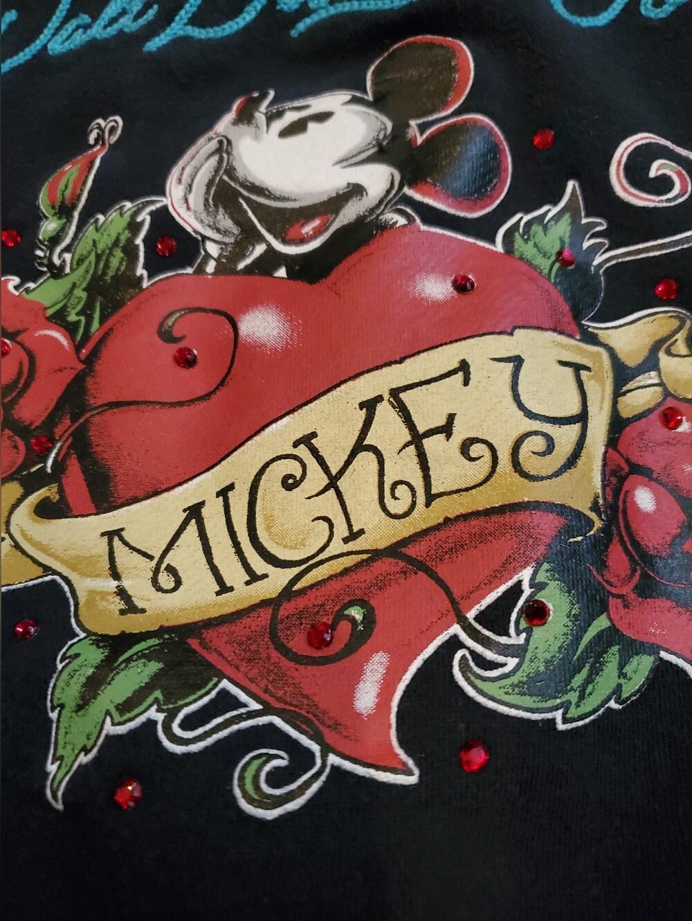 Walt Disney World Mickey Tattoo Art Hoodie XL - Picture 4 of 7